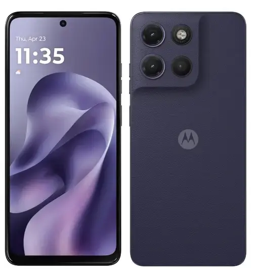 Telefon Mobil Motorola Moto G17, Procesor Mediatek Helio G81 Extreme, Ecran IPS LCD 6.72inch, 4GB RAM, 128GB Flash, Camera Duala 50 + 5 MP, Wi-Fi, 4G, Dual Sim, Android (Mov)
