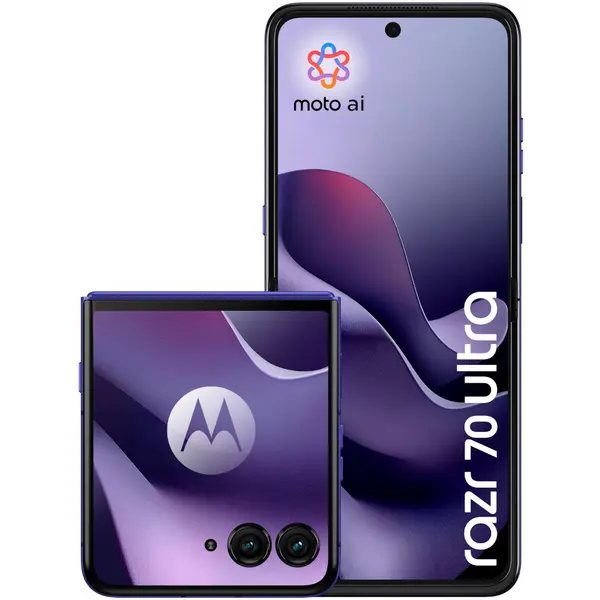 Telefon mobil Motorola razr 70 Ultra 5G, 512GB, 16GB RAM, Dual SIM, Pantone Orient Blue