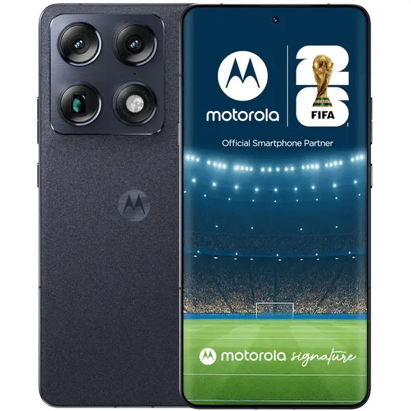 Telefon mobil Motorola Signature 5G, 512GB, 16GB RAM, Dual SIM, Pantone Carbon