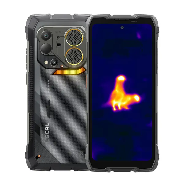 Telefon Mobil OSCAL PILOT 6, Negru, 4G LTE, Camera Termica 160A 120, Ecran 6.78 FHD+ 120Hz, 48GB RAM (12GB + 36GB extensibili), 256GB ROM, Camera 108MP, Baterie 10000mAh, NFC, Dual SIM