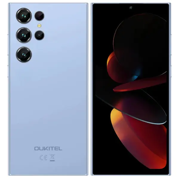 Telefon Mobil Oukitel C61, Albastru, 4G, 6.88 HD+ In-Cell IPS, 16GB RAM (4GB+12GB Extensibili), 128GB ROM, 13MP, Android 15, Unisoc Tiger T606, OTG, 5150mAh, 10W, Dual SIM