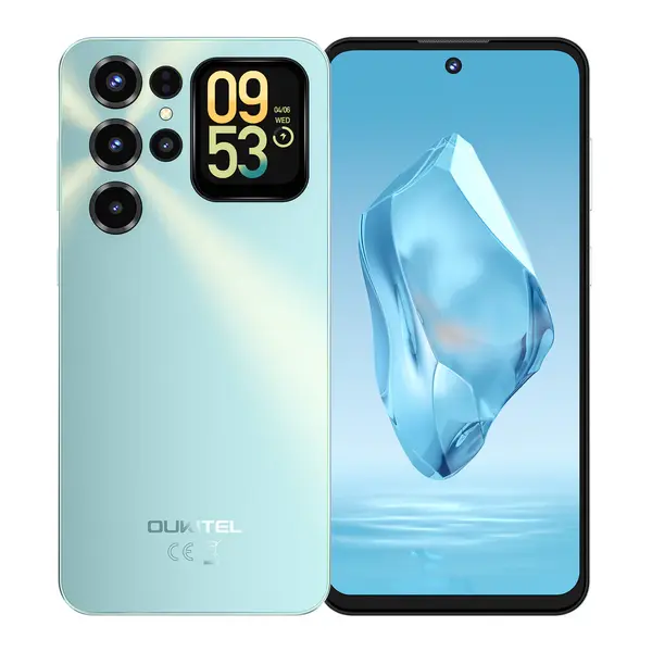 Telefon Mobil Oukitel C68 Plus, Albastru, 4G, 7.2 120Hz, 24GB RAM (8GB + 16GB Extensibili), 512GB ROM, 1.81 Ecran Spate, 64MP, Android 15, Unisoc T615, OTG, 6000mAh, Dual SIM