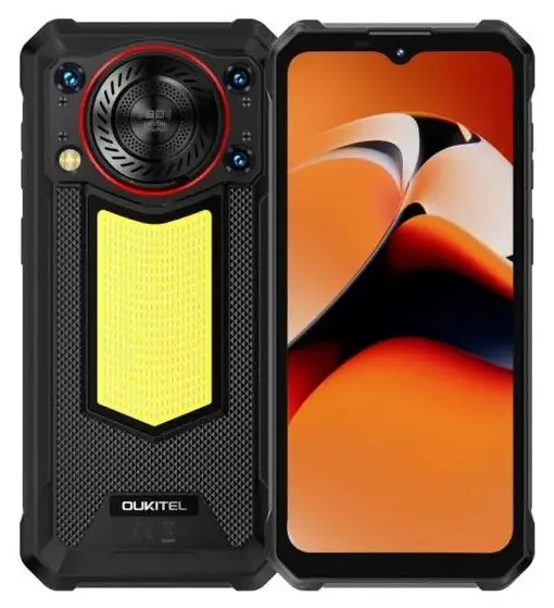 Telefon mobil Oukitel WP53 Pro, Negru, 4G, 6.52 HD, 24GB RAM (8GB + 16GB extensibili), 256GB ROM, 50MP, Android 15, Unisoc T615, NFC, Incarcare inversa, 11000mAh, 18W, Nano SIM