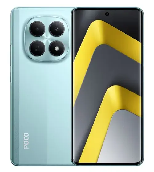 Telefon Mobil Poco M8, Procesor Qualcomm SM6475-AB Snapdragon 6 Gen 3, Octa-Core, Ecran AMOLED 6.77inch, 8GB RAM, 256GB Flash, Camera Duala 50 MP, 5G, Wi-Fi, Dual SIM, Android (Verde)