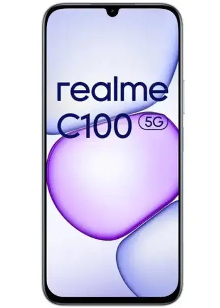 Telefon Mobil Realme C100, Procesor Mediatek Dimensity 6300 Octa-core, Ecran IPS LCD 6.8inch, 4GB RAM, 128GB Flash, Camera 50 MP, Wi-Fi, 5G, Dual SIM, Android (Mov)