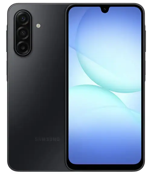 Telefon Mobil Samsung Galaxy A17, Procesor Exynos 1330 Octa core, Super AMOLED 6.7inch, 8GB RAM, 256GB Flash, Camera Tripla 50 + 5 + 2 MP, Wi-Fi, 5G, Dual SIM, Android (Negru)
