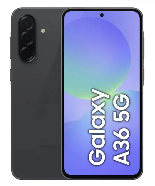 Telefon Mobil Samsung Galaxy A36, Procesor Qualcomm SM6475-AB Snapdragon 6 Gen 3 Octa-Core, Super AMOLED 6.7inch, 8GB RAM, 256GB Flash, Camera Tripla 50+8+5MP, Wi-Fi, 5G, Dual Sim, Android (Negru)