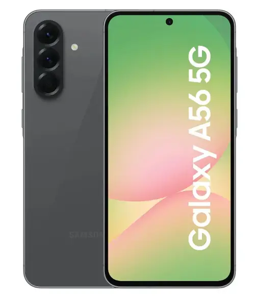Telefon Mobil Samsung Galaxy A56, Enterprise Edition, Procesor Exynos 1580 Octa-Core, Super AMOLED touchscreen 6.7inch, 8GB RAM, 256GB Flash, Camera Tripla 50+12+5MP, Wi-Fi, 5G, Dual Sim, Android (Gri)