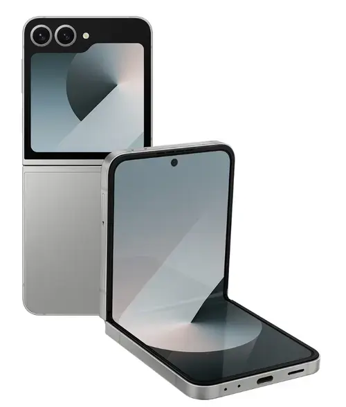 Telefon Mobil Samsung Galaxy Z Flip 6, Procesor Qualcomm SM8650-AB Snapdragon 8 Gen 3 Octa-core, Ecran Foldable Dynamic AMOLED 2X 6.7inch, 12GB RAM, 256GB Flash, Camera Duala 50 + 12 MP, Wi-Fi, 5G, Dual Sim, Android (Argintiu)