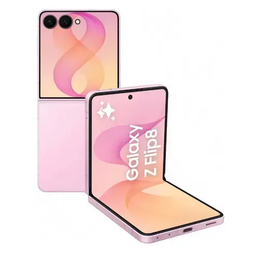 Telefon Mobil Samsung Galaxy Z Flip8, Procesor Exynos 2600, Ecran Foldable Dynamic LTPO AMOLED 2X, 12GB RAM, 256GB Flash, Camera Duala 50 + 12 MP, 5G, Dual Sim, Android (Roz)
