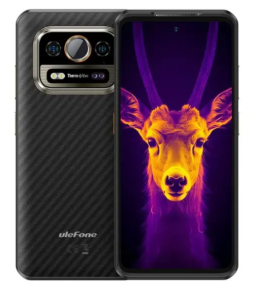 Telefon Mobil Ulefone Armor 25T, Procesor Mediatek Helio G99, IPS LCD Capacitive Touchscreen 6.78, 8GB RAM, 256GB Flash, Camera Tripla 50+64+Thermal camera, Wi-Fi, 5G, Dual SIM, Android (Negru)
