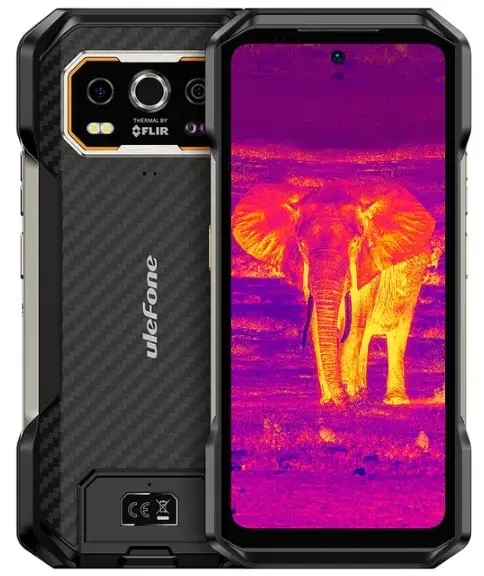 Telefon Mobil Ulefone Armor 27T, Procesor Mediatek Helio G99, IPS LCD Capacitive Touchscreen 6.78, 12GB RAM, 256GB Flash, Camera Tripla 50+64+Thermal camera, Wi-Fi, 4G, Dual SIM, Android (Negru)