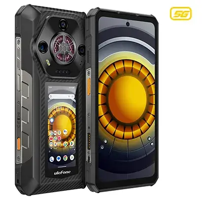 Telefon mobil Ulefone Armor 30 Pro, 5G, 6.95 FHD+, 32GB RAM (16GB+16GB extensibili), 512GB ROM, 50MP + 64MP Night Vision, Android 14, Dimensity 7300X, Wi-Fi 6E, 12800mAh, 66W, Dual SIM