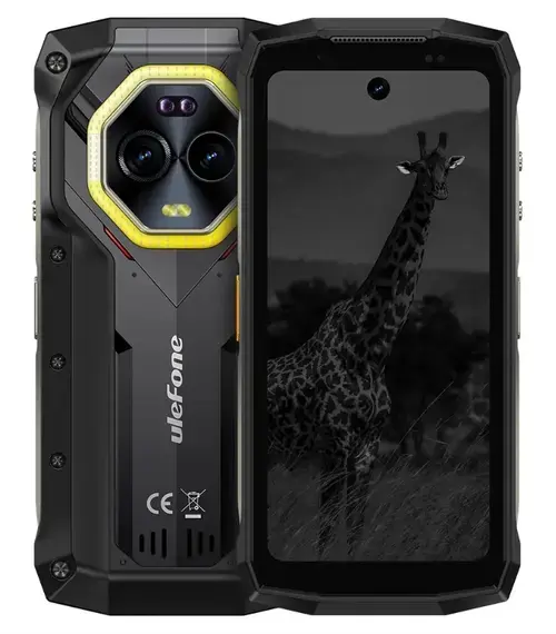 Telefon Mobil Ulefone Armor Mini 20 Pro, Procesor Mediatek Dimensity 6300 Octa-Core, IPS LCD touchscreen 4.7inch, 8GB RAM, 256GB Flash, Camera Duala 50MP, Wi-Fi, 5G, Dual Sim, Android (Negru)