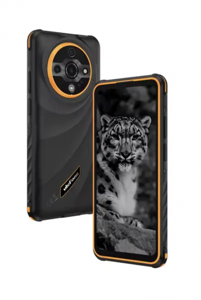Telefon mobil Ulefone Armor X31, Portocaliu, 4G, 6.56 , 12GB RAM (6GB+6GB extensibili), 128GB ROM, Camera Tripla 48MP+20MP Night Vision+2MP Macro, Android 14, Helio G91, 6050mAh, 18W, Dual SIM