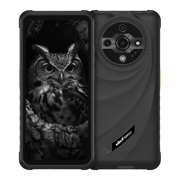 Telefon mobil Ulefone Armor X31 Pro, Negru, 5G, display 6.56 inch 120Hz, baterie 6050 mAh, camera night vision 25MP, Dual SIM, Android 14, Ram 8 Gb + 8 Gb extensibil, memorie ROM 256 GB