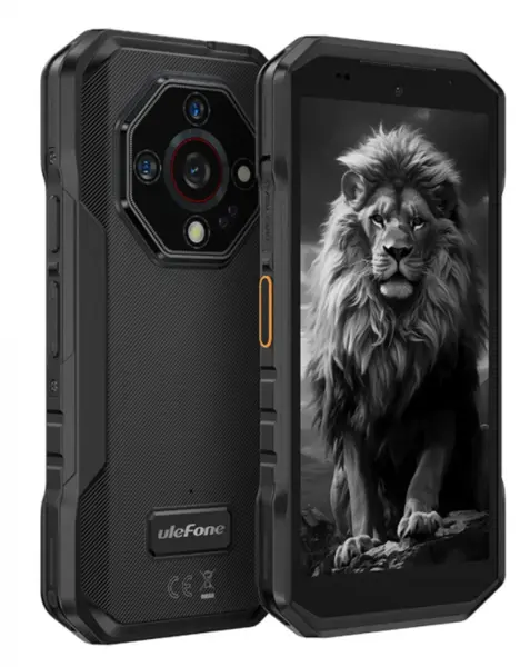 Telefon mobil Ulefone Armor X32 Pro, Negru, 5G, 5.65 LCD, 16GB RAM (8GB+8GB extensibili), 256GB ROM, Night Vision, 64MP+16MP, Android 14, Dimensity 6300, WiFi 6, NFC, 5500mAh, 18W, Dual SIM