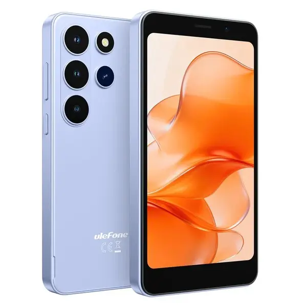 Telefon Mobil Ulefone Note 22, Albastru, 4G LTE, 5.0 , 20GB RAM (3GB + 17GB extensibili), 32GB ROM, Android 16 Go, Face Unlock, Dual SIM, 3000mAh