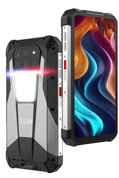 Telefon mobil Unihertz 8849 Tank 3, 5G, 6.79 FHD+ 120Hz, Camera 200mpx, Night Vision, 32GB RAM (16GB + 16GB extensibili), 512GB ROM, Android 14, Dimensity 8200, NFC, IP68, 23800mAh