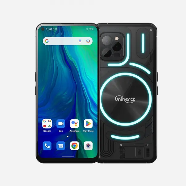 Telefon mobil Unihertz Luna Negru, 4G, 6.81 , 12GB RAM, 256GB ROM, Android 12, MT6789 Octa-Core, NFC, 5000mAh, Dual SIM