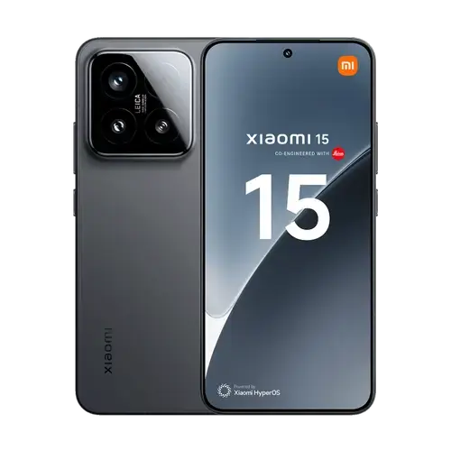 Telefon Mobil Xiaomi 15, Procesor Octa-Core Snapdragon 8 Elite, LTPO AMOLED touchscreen 6.36inch, 12GB RAM, 512GB Flash, Camera Tripla 50+50+50MP, Wi-Fi, 5G, Dual SIM, Android (Negru)