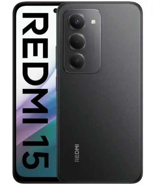 Telefon Mobil Xiaomi Redmi 15 4G, Procesor Qualcomm SM6225 Snapdragon 685 Octa-Core, IPS LCD 6.9inch, 8GB RAM, 256GB Flash, Camera Duala 50 MP, Wi-Fi, 4G, Dual Sim, Android (Negru)