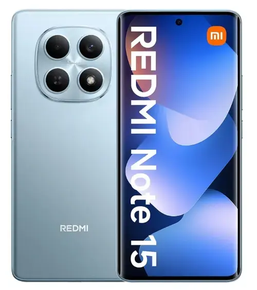 Telefon Mobil Xiaomi Redmi Note 15 4G, Procesor Mediatek Helio G100 Ultra Octa-Core, AMOLED 6.77inch, 6GB RAM, 128GB Flash, Camera Duala 108MP, Wi-Fi, 4G, Dual Sim, Android (Albastru)