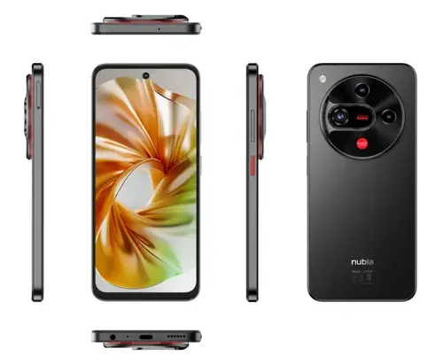 Telefon Mobil ZTE nubia Focus 2, Procesor Unisoc T760 Octa-Core, IPS LCD Capacitive touchscreen 6.7inch, 8GB RAM, 256GB Flash, Camera Tripla, 5G, Wi-Fi, Dual Sim, Android (Negru)