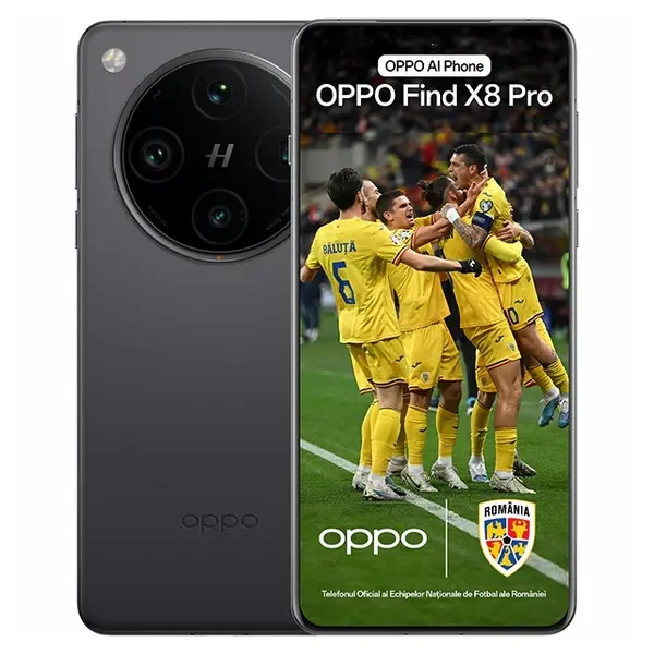 Telefon Oppo Find X8 Pro, 512GB, Ceramic Black