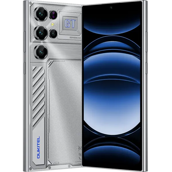 Telefon Oukitel C61 GT, 4G, 6.88 90Hz, T606, 128GB, 5150mAh, GPS, Android 15, Silver