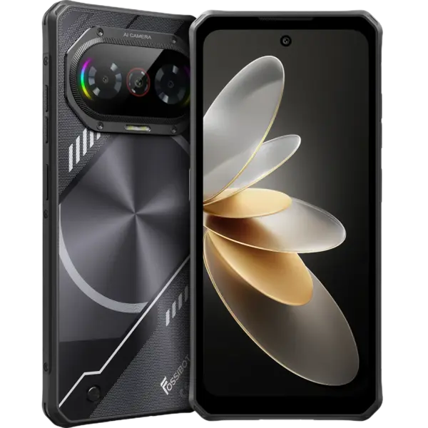 Telefon rezistent slim Fossibot F114, 4G, Dual SIM, 6.75 , 8-Core, 12GB RAM (4GB + 8GB), 128GB, NFC, RGB, Android 15