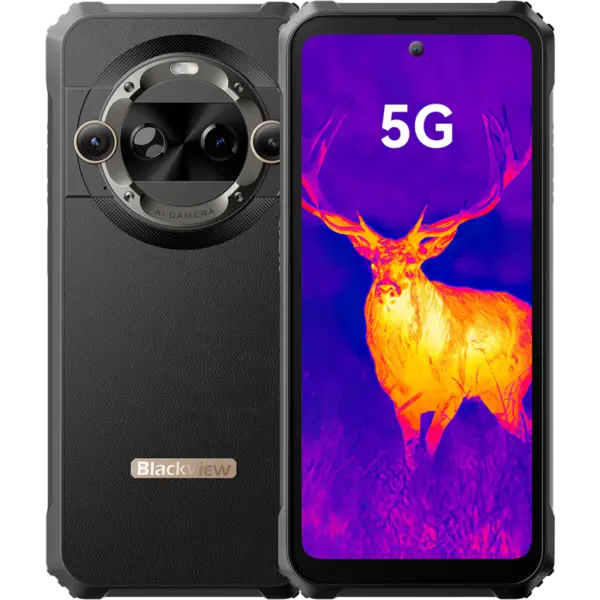 Telefon rugged Blackview BL9000 Pro, 5G, Dual SIM, 6.78 120Hz, 12GB RAM, 512GB, NFC, Camera Thermal FLIRe Lepton 3.5, Dual Harman Kardon Speakers, 120W, Android 14