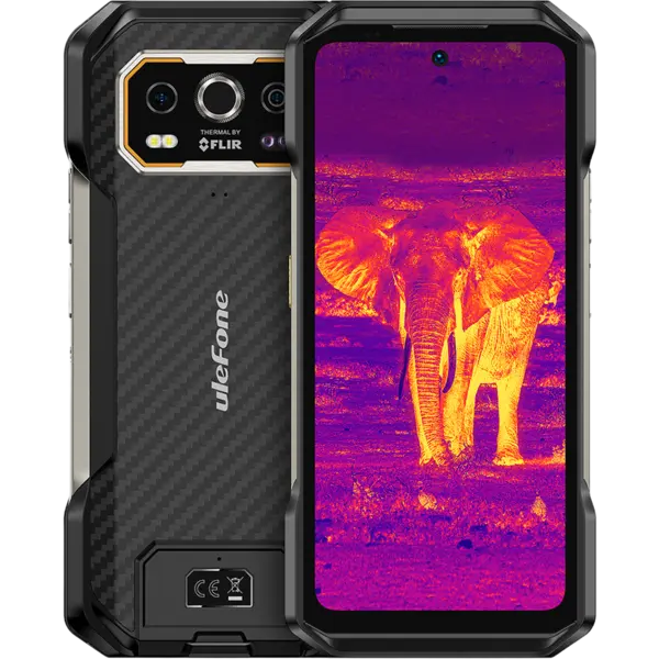 Telefon rugged Ulefone Armor 27T Thermal FLIR, 4G, 6.78 120Hz, Helio G99, 12GB RAM, 256GB, NFC, Android 15