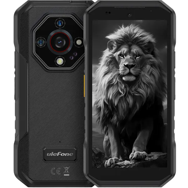Telefon rugged Ulefone Armor X32 Pro, 5G, 5.65 90Hz, 8GB RAM, 256GB, NFC, Android 15, Black