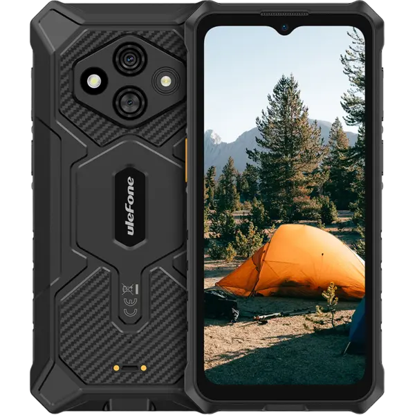 Telefon rugged Ulefone RugKing 3 Pro, 4G, 6.56 HD+, Octa-Core T7250, 8GB RAM, 128GB, NFC, Android 15, Black