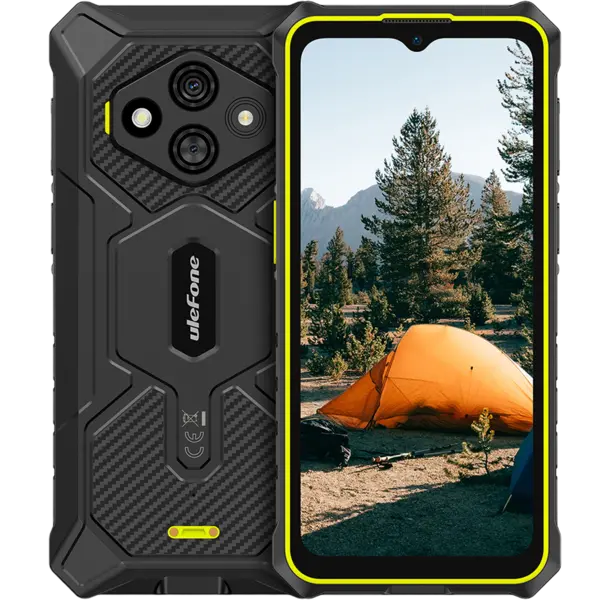 Telefon rugged Ulefone RugKing 3 Pro 4G, Octa-Core T7250, 8GB RAM, 128GB, 6.56 HD+, NFC, Android 15, Green