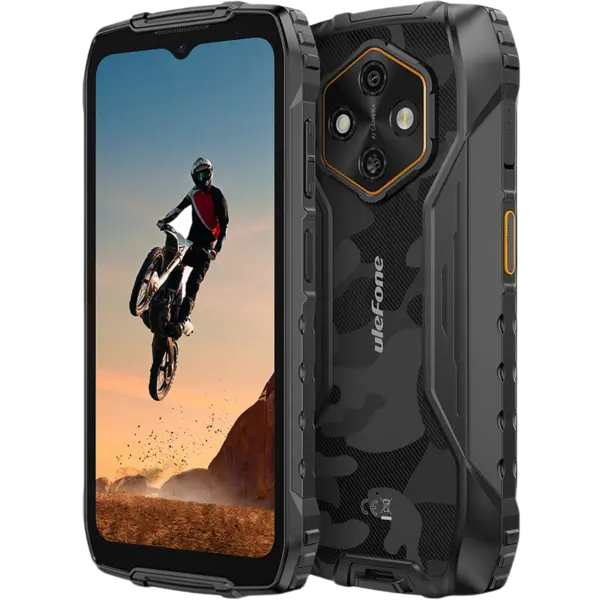 Telefon rugged Ulefone RugKing 4 Pro, 4G, 6.56 HD+, Octa-Core T7250, 8GB RAM, 256GB, NFC, 10000mAh, Android 15, Black