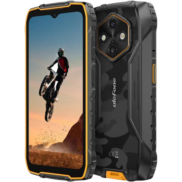 Telefon rugged Ulefone RugKing 4 Pro, 4G, Octa-Core T7250, 8GB RAM, 256GB, 6.56 HD+, NFC, 10000mAh, Android 15, Orange