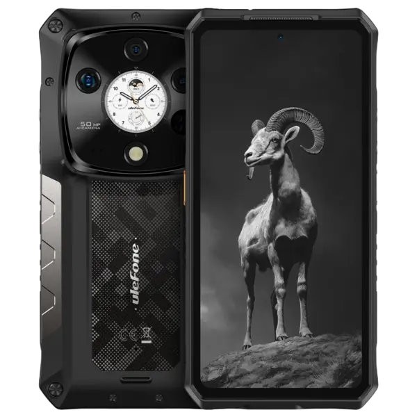 Telefon Ulefone Armor 28 Pro 5G Dimensity 7300 6.67 120Hz AMOLED 16GB RAM 512GB NFC IP68 Android 15