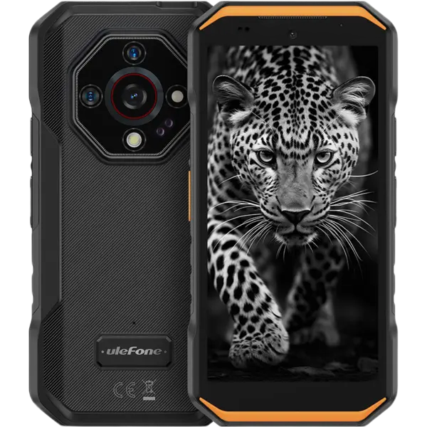 Telefon Ulefone Armor X32, 4G, Dual SIM, 5.65 90Hz, Helio G91, 6GB RAM, 128GB, NFC, Android 15, Orange