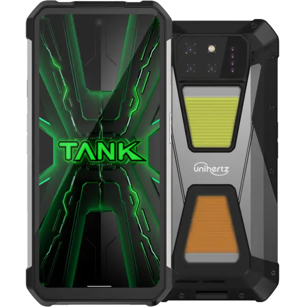 Telefon Unihertz TANK 3s, 5G, Dual SIM, 6.79 120Hz, Dimensity 8200, 12GB RAM, 256GB, NFC, Proiector Video DLP, 15600mAh, Android 14