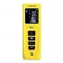 Telemetru BD16, Distanta de masurare: bis 40 m, Ecran luminat, Protectie tip IP54, Functie de adunare/scadere, Boloboc integrat