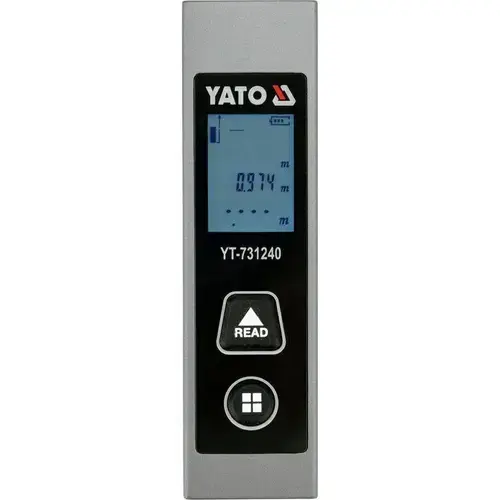 Telemetru YATO YT-731240, ruleta cu laser, 30 m