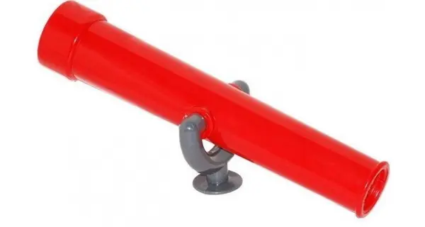Telescop de joaca pentru spatii de joaca Rosu KBT