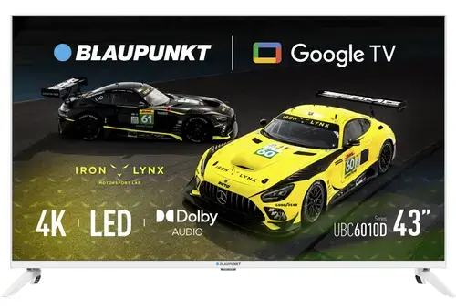 Televizor LED Blaupunkt 109 cm (43inch) 43UBG6010S, Ultra HD 4K, Smart Tv, WiFi, CI