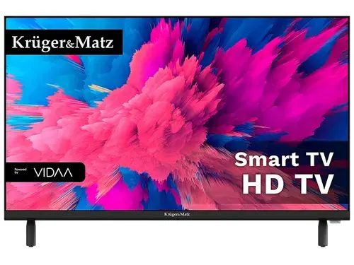 Televizor LED Kruger&Matz 61 cm (24inch) KM0224-V3, HD Ready, Smart TV, CI+