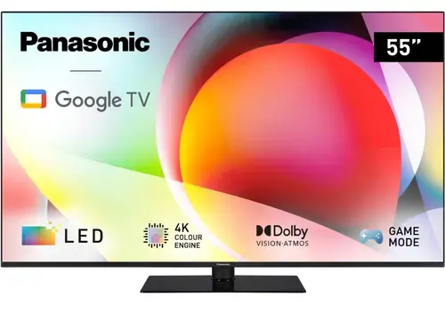 Televizor LED Panasonic 139 cm (55inch) TN-55W70AEZ, Ultra HD 4K, Smart TV, Google TV, WiFi