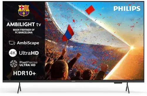 Televizor LED Philips 127 cm (50inch) 50PUS8001/12, Ultra HD 4K, Ambilight, Smart TV, WiFi, CI+