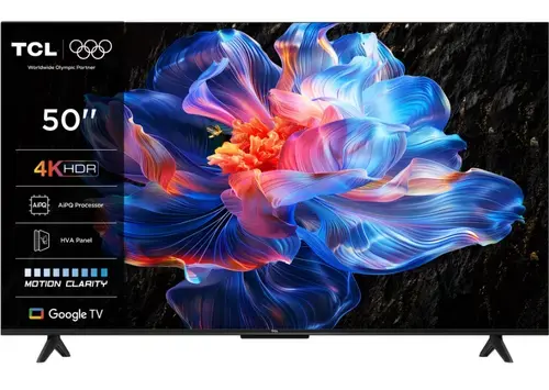Televizor LED TCL 127 cm (50inch) 50P6K, Ultra HD 4K, Smart TV, WiFi, CI+
