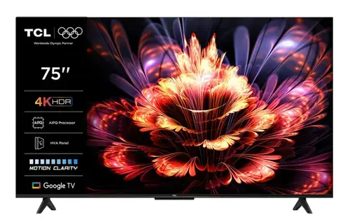 Televizor LED TCL 190 cm (75inch) 75V6C, Ultra HD 4K, Smart TV, WiFi, CI+